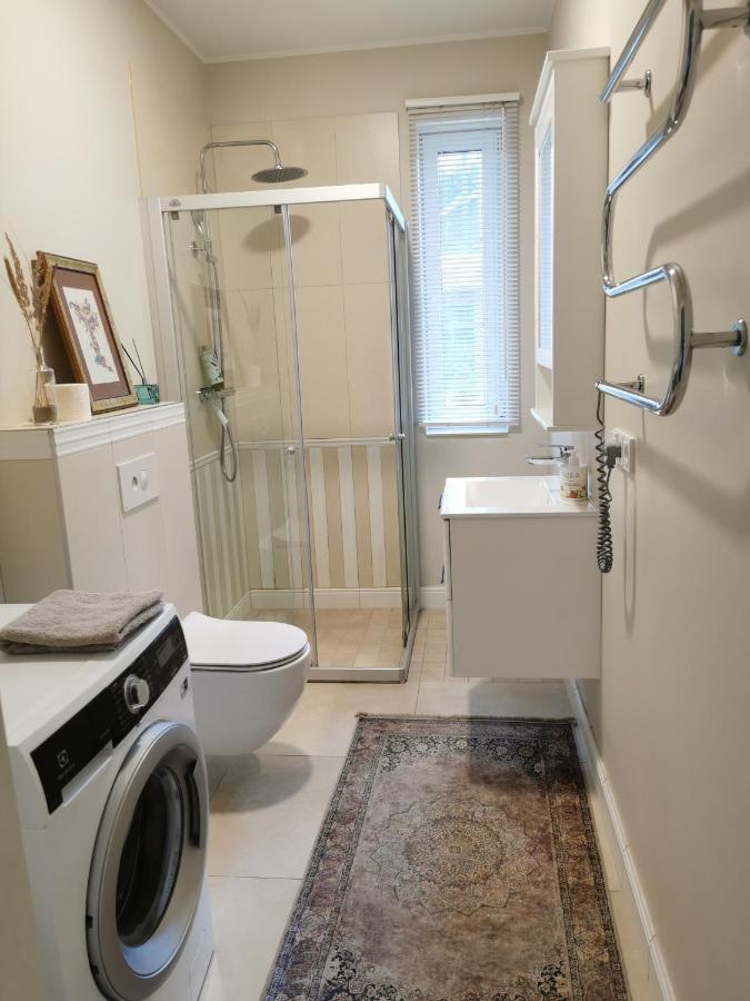 Melnrage Beach Cozy Apartments & Terrace - Pine View Sea Entry كلابيدا المظهر الخارجي الصورة